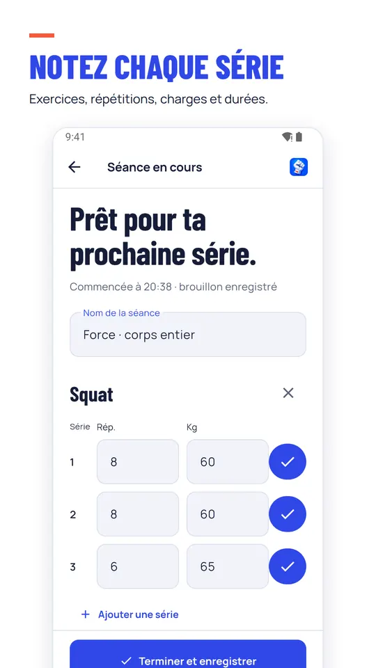 Notez chaque série