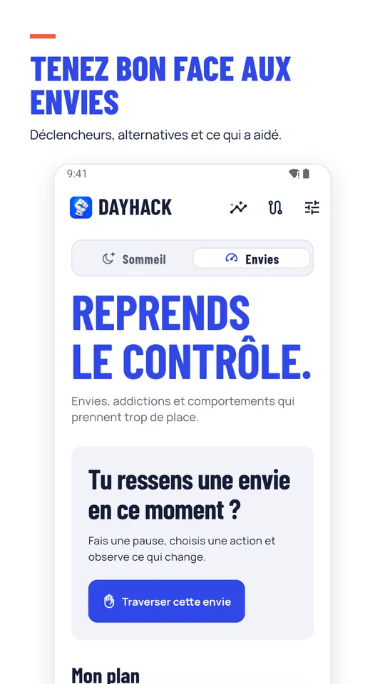 Tenez bon face aux envies