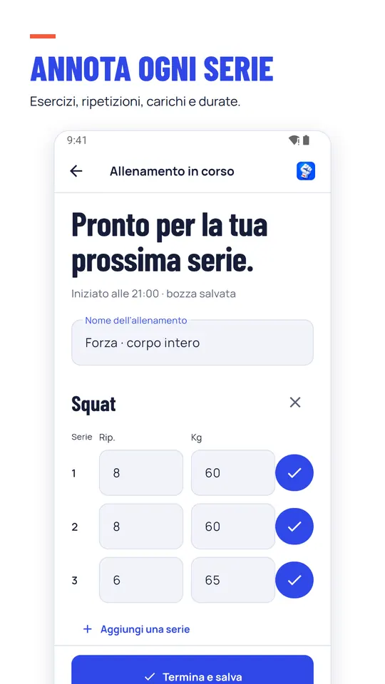 Annota ogni serie